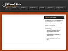 Tablet Screenshot of mwchurchofgod.org